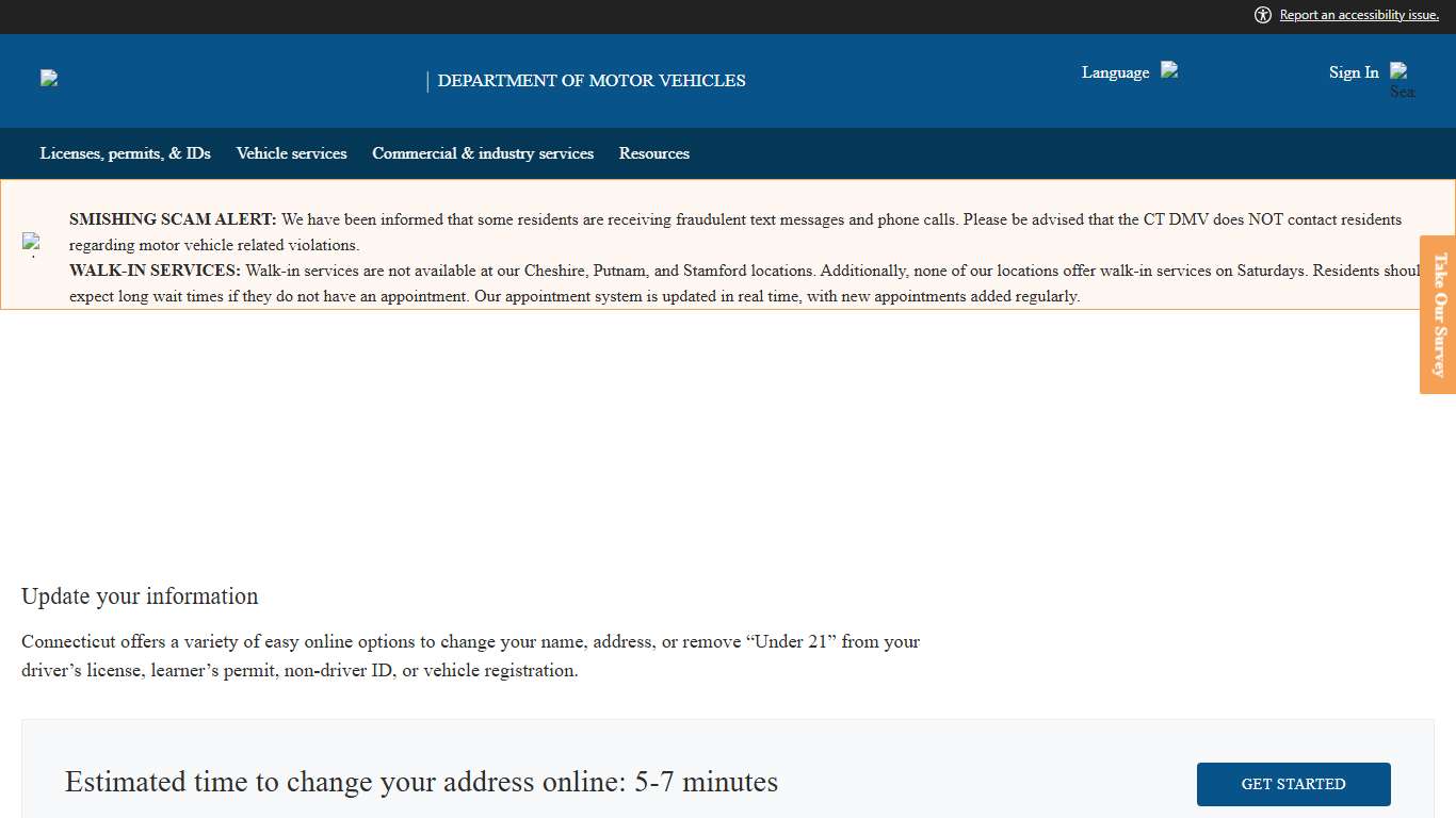 Update a driver's license, learner’s permit, or non-driver ID CT.gov